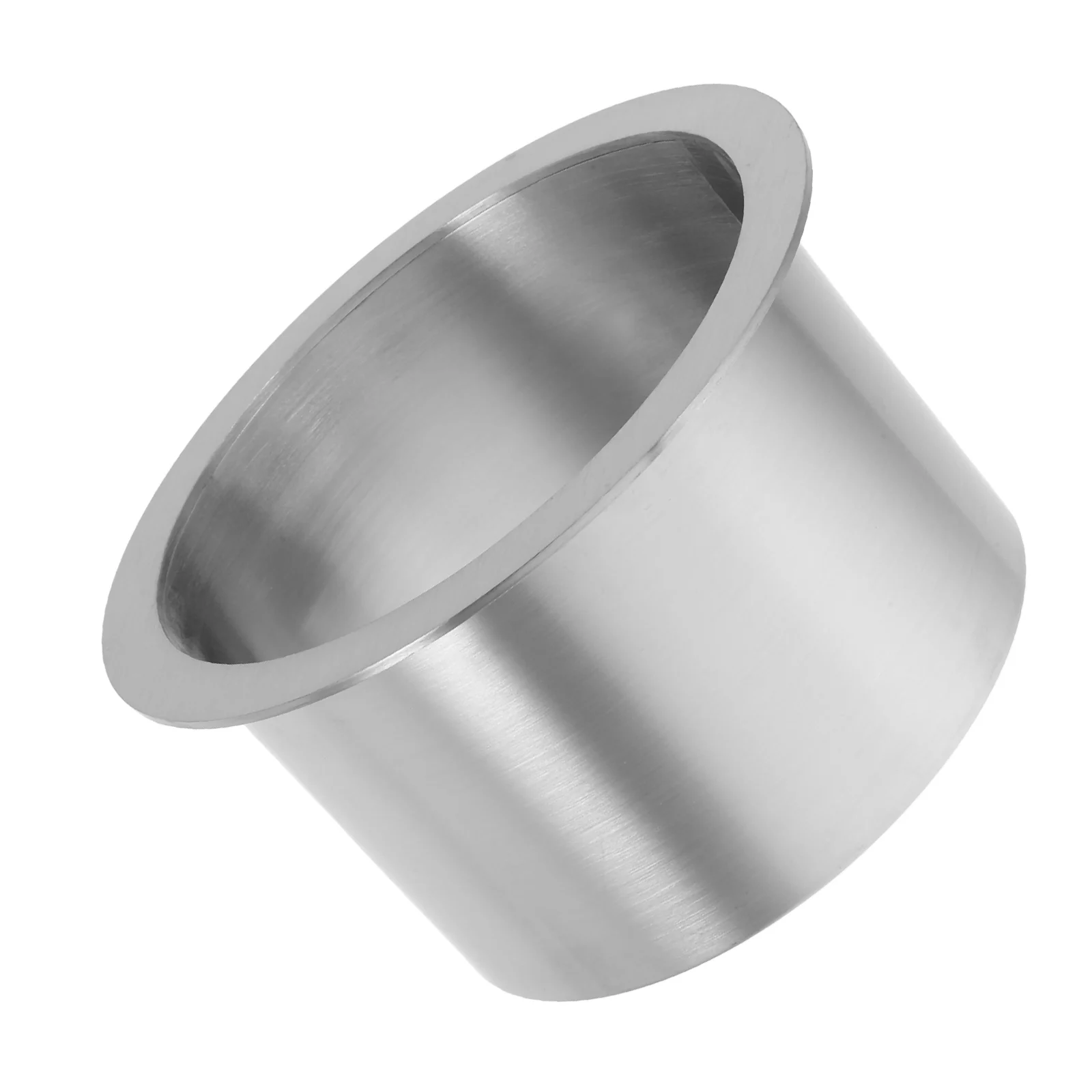 

Stainless Steel Trash Can Lid Round Recessed Countertop Garbage Cover For Kitchen Bathroom Desktop Built-In Flush Mount