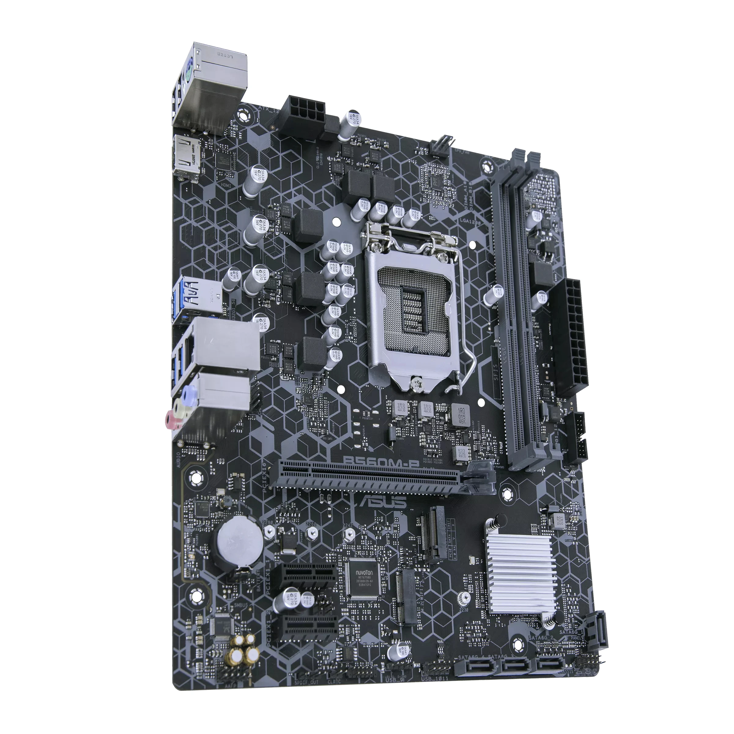 ASUS B560M-P Motherboard intel B560 LGA1200 DDR4 M.2 support Core i3-10100F Core i3-10300 Core i5-11500 Core i7-10700 cpu