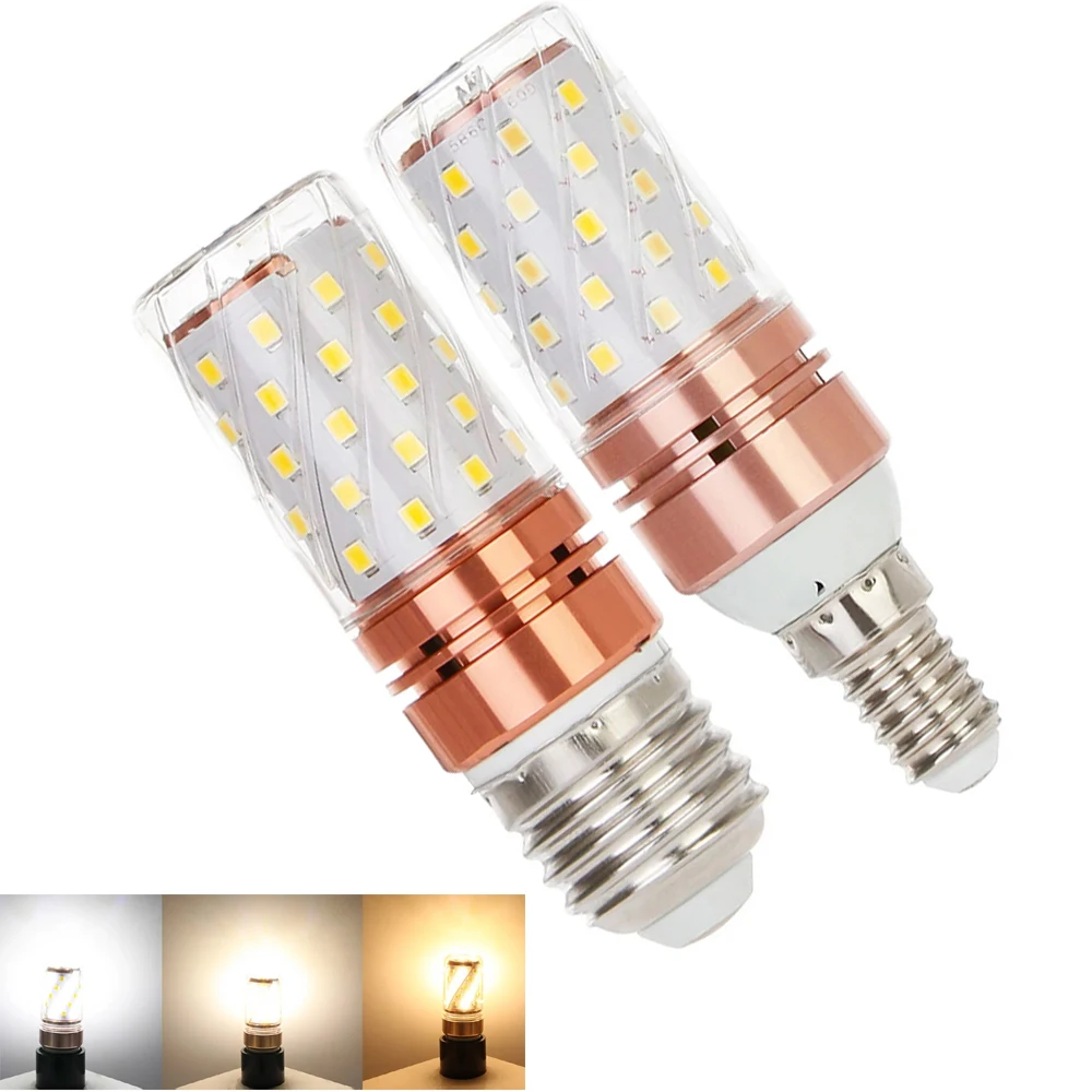 

Super bright LED Bulb E27 E14 Corn Lighting Lamp 12W 16W 20W 2835 SMD Lamps 110V 220V Home Decor Replace Halogen Lights White