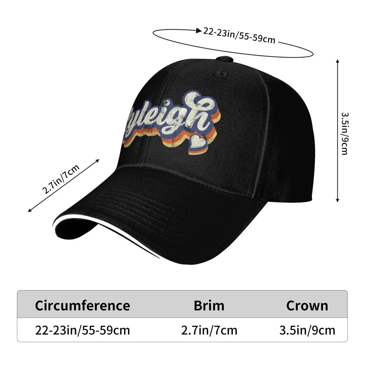 Cyleigh Forever Baseball Cap Trucker Cap Cosplay Snapback Cap Icon Mens Tennis Women's