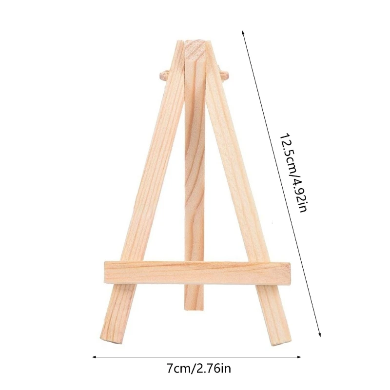 20 Pieces Triangles Easels Small Easel Desktop Painting Artwork Display Easels Table Easels Picture Frame Holder