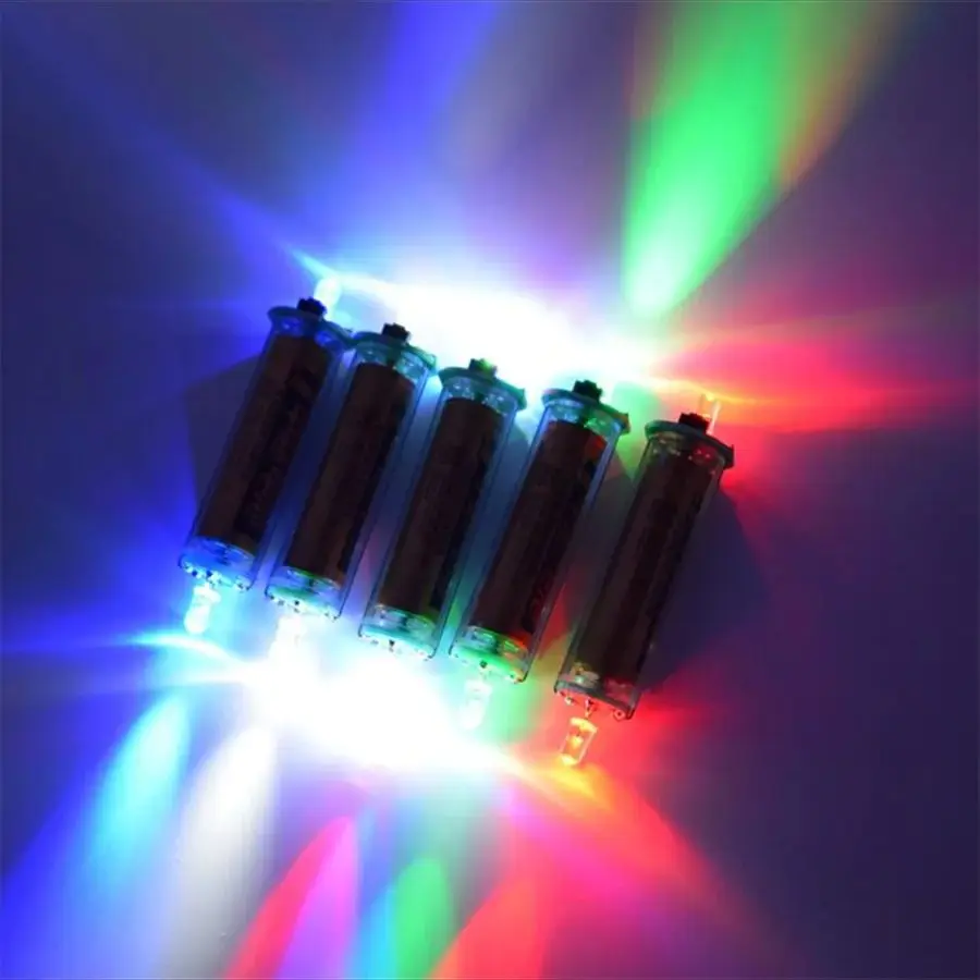 1 pc LED14cm fishing light, dual headed flashing, suitable for sea fishing and underwater lure lights, fishing equipment