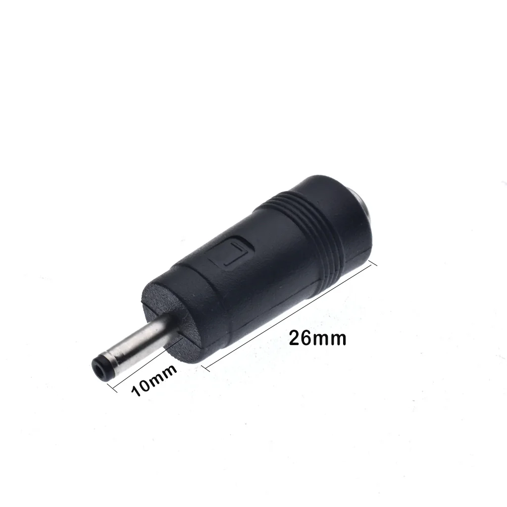 10pcs/lot 5.5 x 2.1 mm female to 3.0 x 1.1 mm male DC Power Connector Adapter Laptop 5.5*2.1 to 3.0*1.1