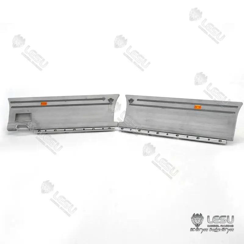 Side panel LESU 1/14 dual-axle tractor side skirt decorative light indicator set G-6222 model toy R470 modification