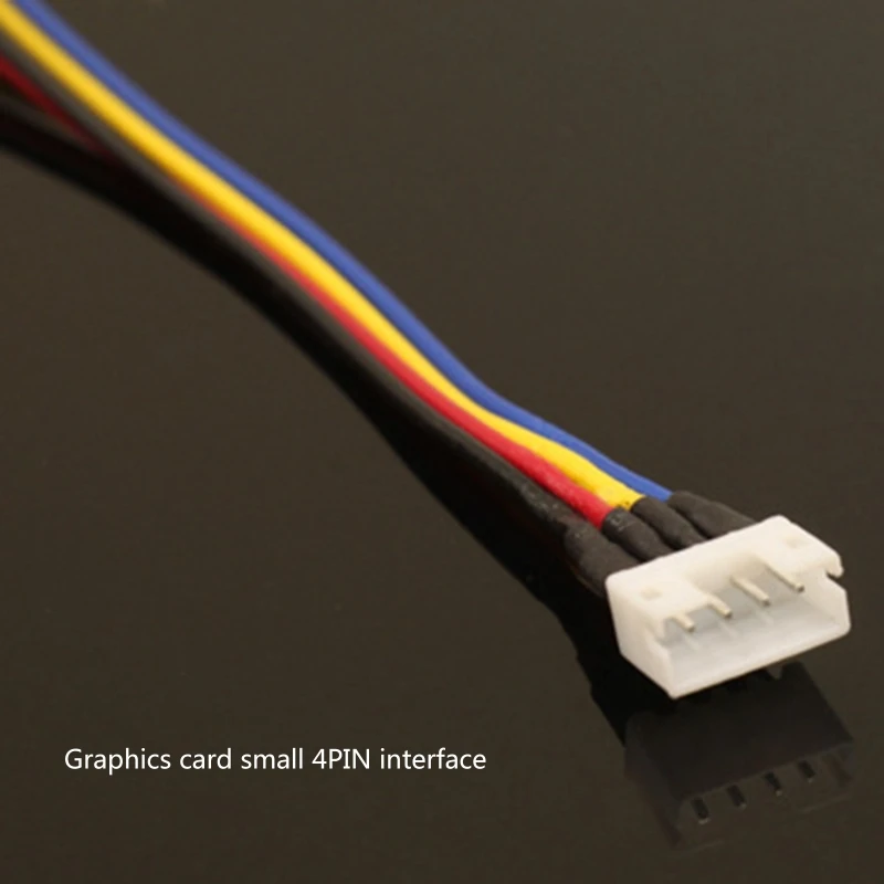 Mainboard Standard 4-pin to GPU Graphics Card Mini 4pin PWM Extension Power Cable for VGA Video Card Fan