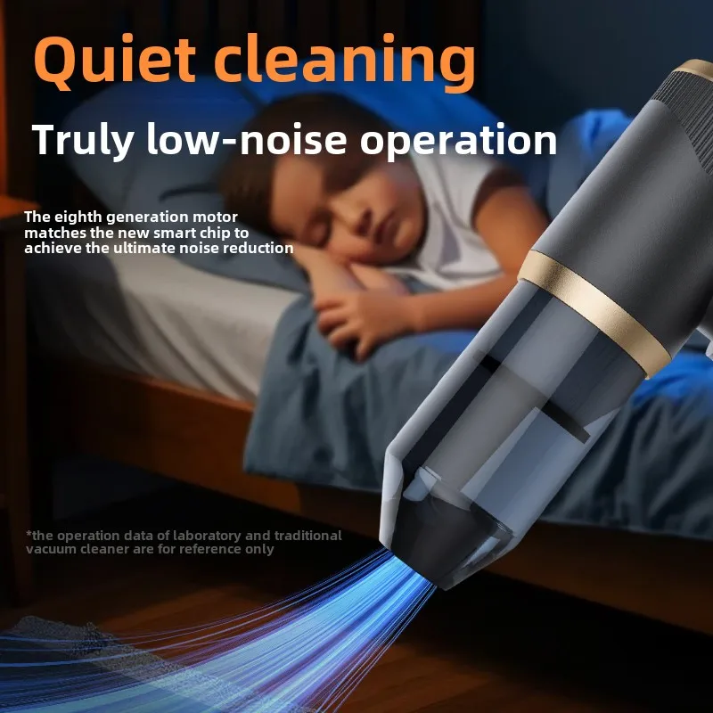 แบบพกพาไร้สายขนาดเล็กดูดขนาดใหญ่มือถือรถบ้านเตียงเดสก์ท็อป Mini High Power เครื่องดูดฝุ่น