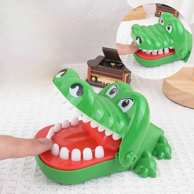 Crocodile Teeth Toys For Kids Alligator Biting Finger Dentist Games Funny For Party And Children Game Of Luck Pranks Kids Toys