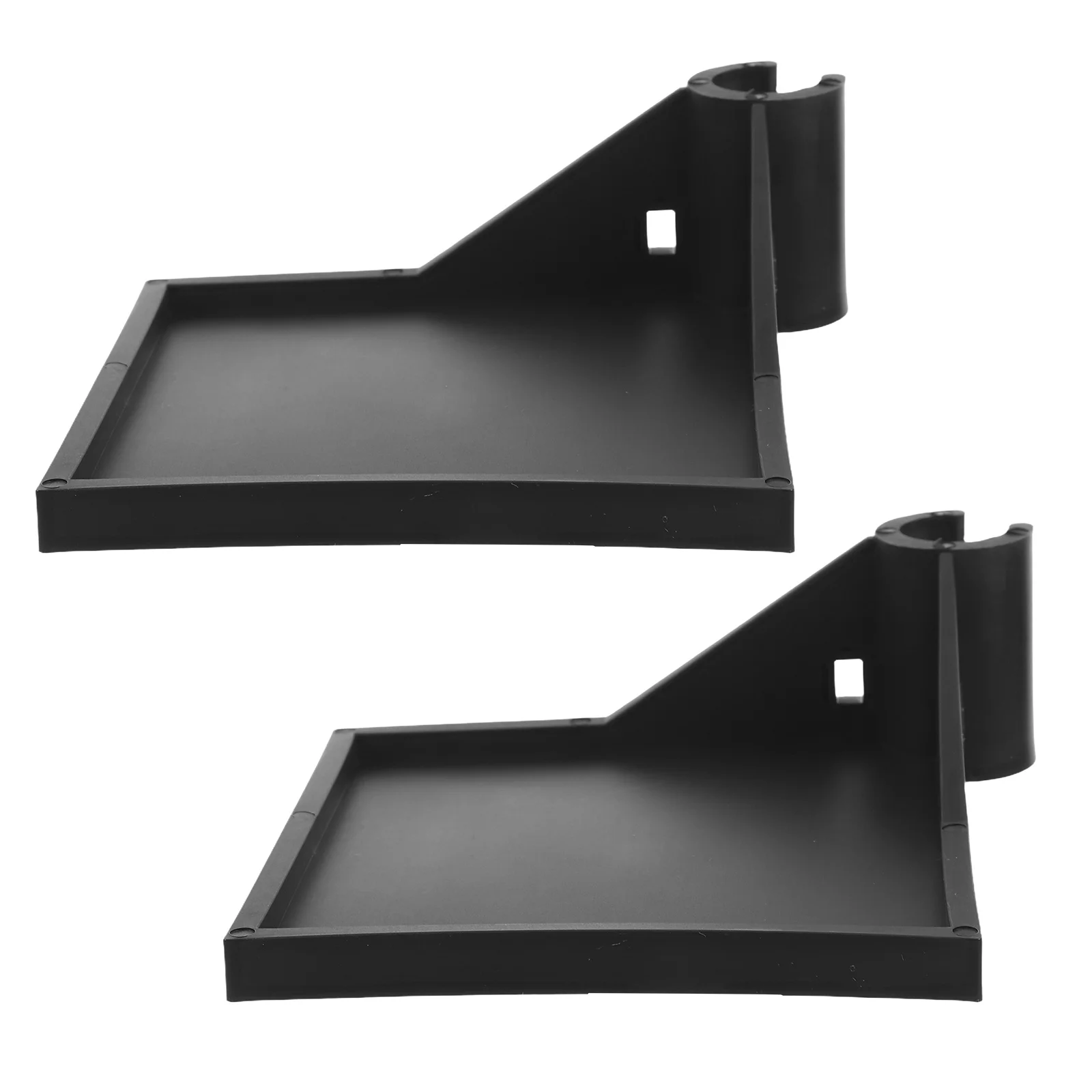 

2pcs Corner Grow Tent Shelf Durable Plastic Lightweight Hygrometer Shelf For Grow Tent Easy Install Plant Growth Storage