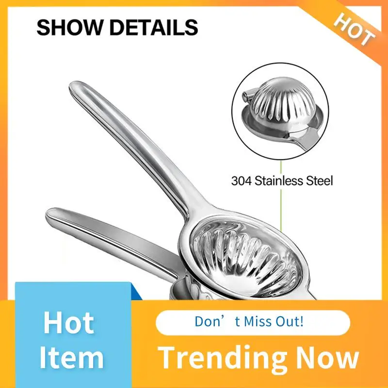 

A13I-Соковыжималка для лимона, - Очень большая ручная соковыжималка для лимона из нержавеющей стали с цельным металлом