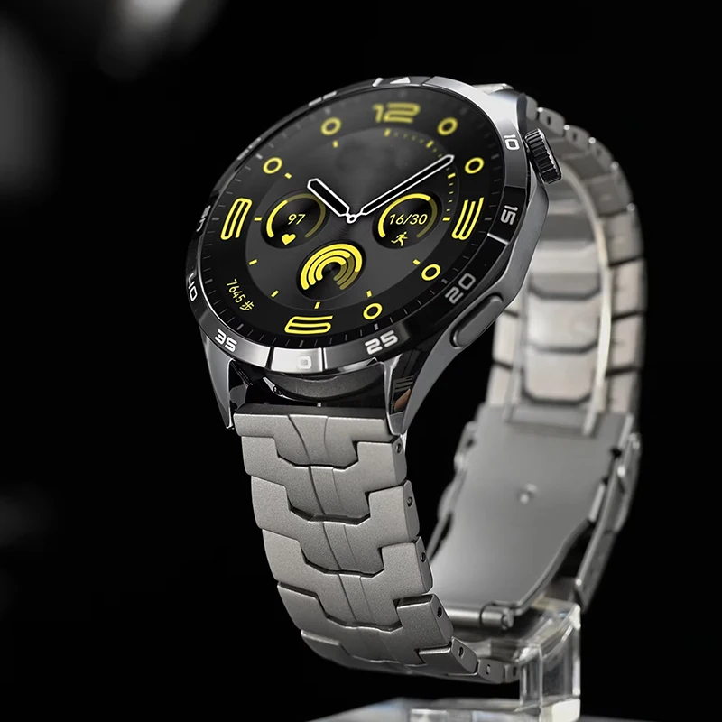 20mm 22mm Titan Armband Für Huawei Uhr 5 GT5/4 4/3Pro 42 46mm Edelstahl Armband für Amazfit Balance GTR4/3/2 Armband