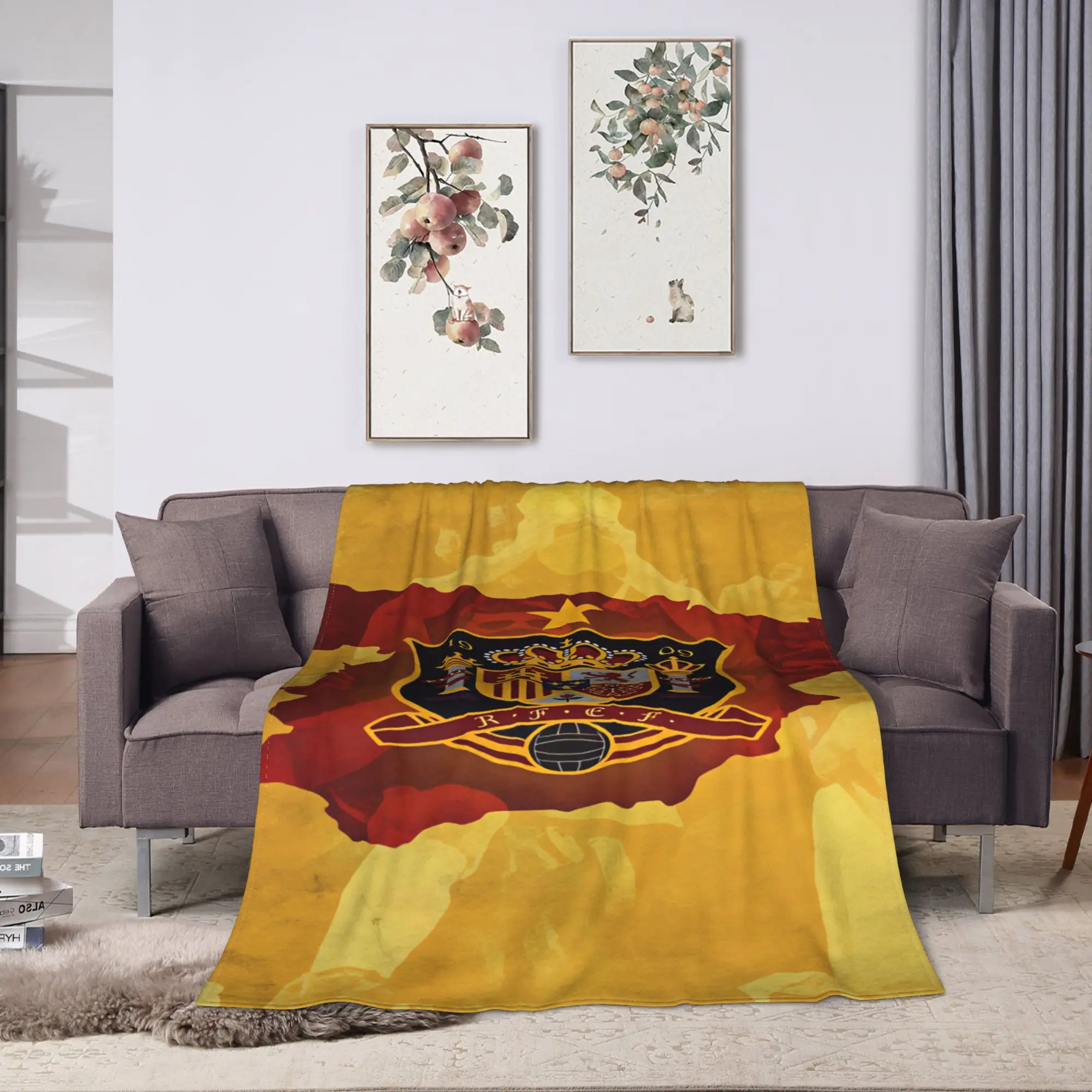 make spain great again  Blankets  Soft Graphic Plush Throw Blanket For Couch Chair Sofa Bed Travel Flannel Bedspread Bed Cover