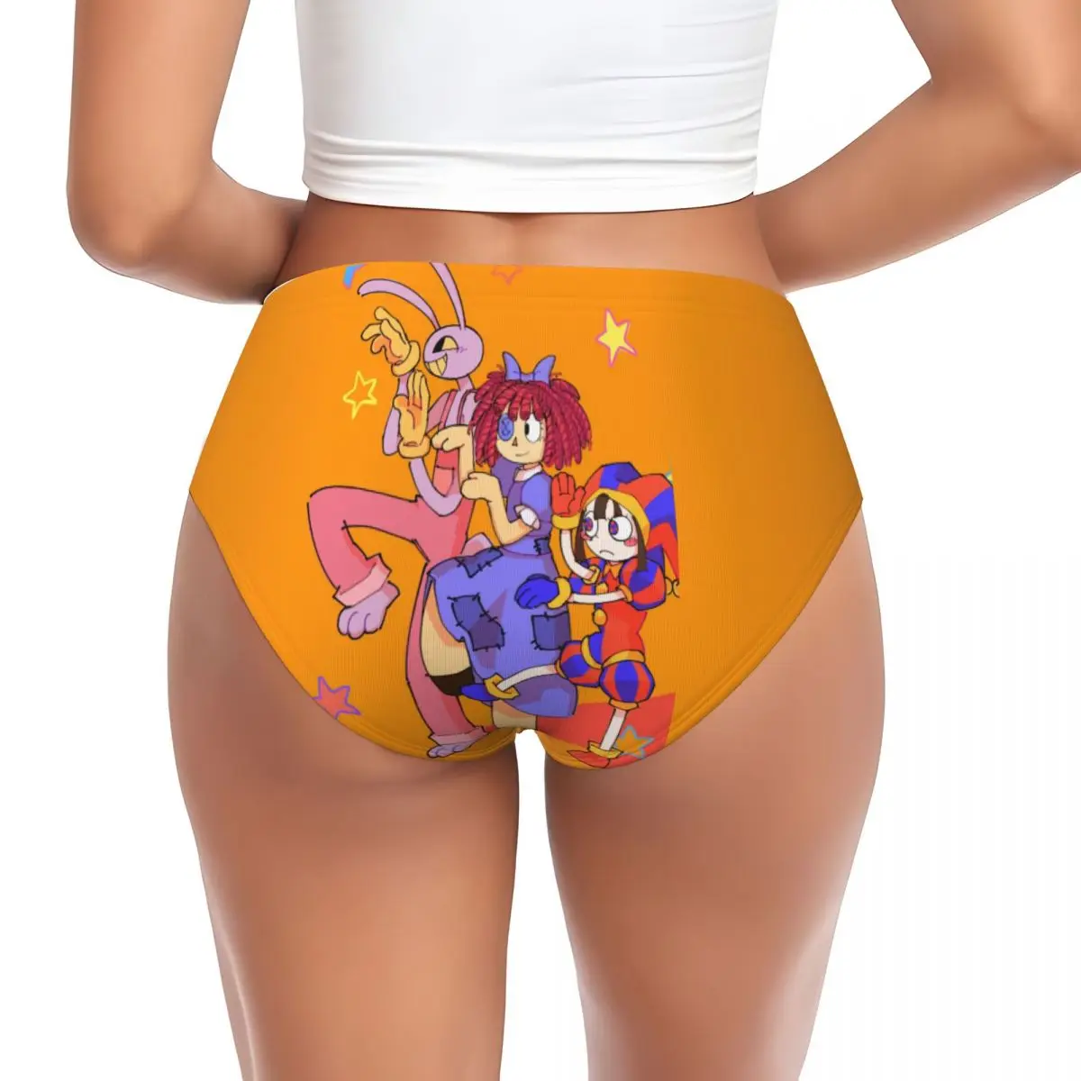 Custom Women Ragatha And Pomni Panties Underwear Female Soft The Amazing Digital Circus Briefs Underpants