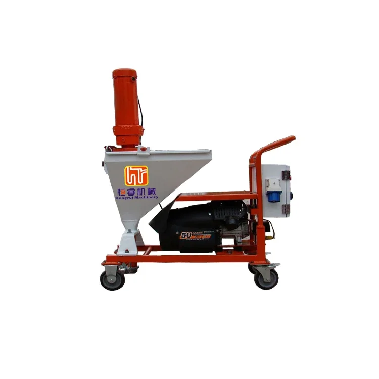 Wall Putty Plaster Spray Airless Paint Sprayer Electric Factory Supply Putty Sprayer Machine Cement Plaster Price