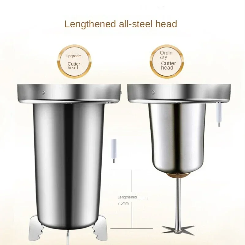 Sell like hot cakes Filter Free 304 Stainless Steel Double Layer Cup Mixer Automatic Cleaning One Button Heating