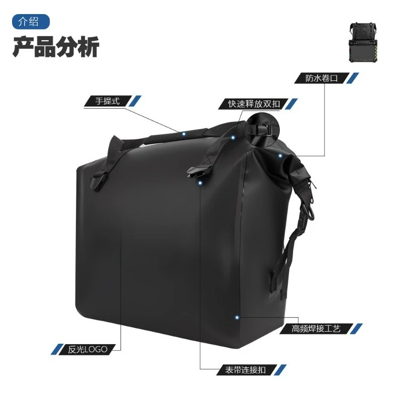 Motorcycle Top Case Inner Bag, Luggage Liner Tool Storage Bag, Universal Motorcycle Rear Top Box Liner Storage