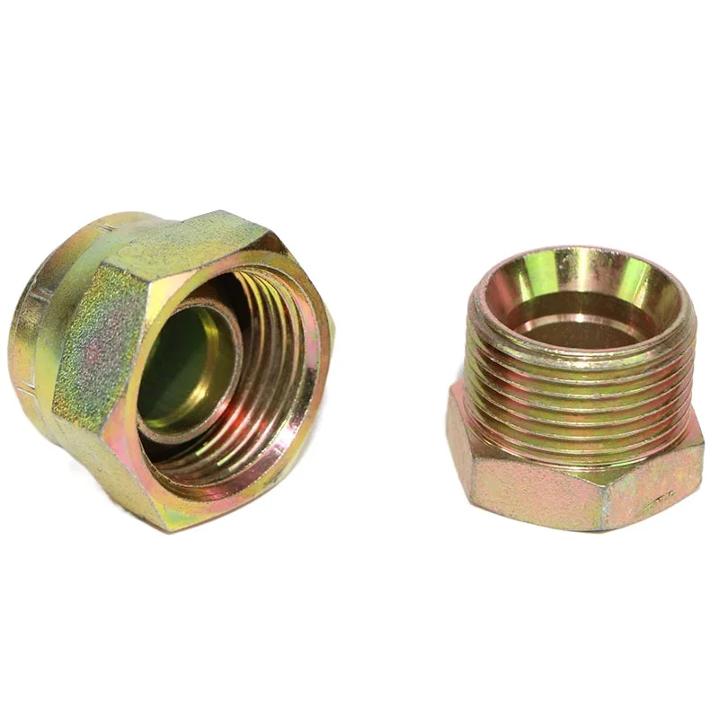 XOJOX Excavator Parts For Broken Hammer Oil Pipe Plug Elbow Plug Bulkhead Broken Hammer Gun Head Accessories Anti-Leakage Cap