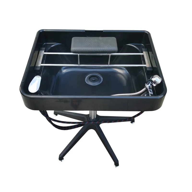 

Movable lifting shampoo basin beauty bed basin-sitting bent shampoo basin seat