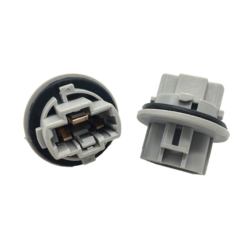 NEW-2Pcs Auto Front Turn Signal Light Bulb Sockets Base 90075-60060 Fit For Toyota Tacoma  Sequoia Corolla