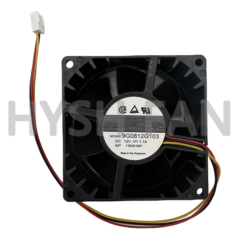 9G0812G103 8038 DC12V 1.1A Server Heat Dissipation Fan