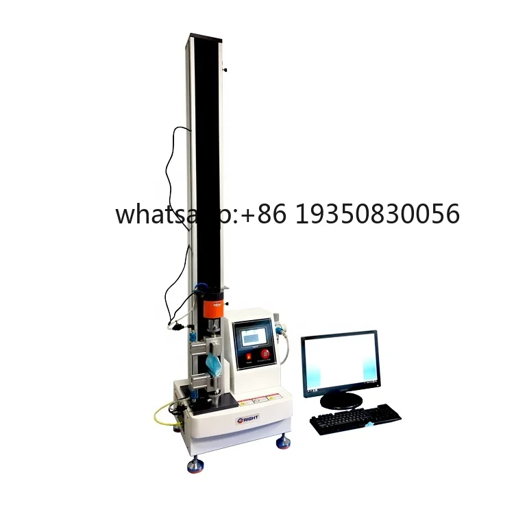 Manufacturer Cheap Fabric Plastic Polymer Tensile Tester Universal 2KN Compression Tensile Testing Machine Price