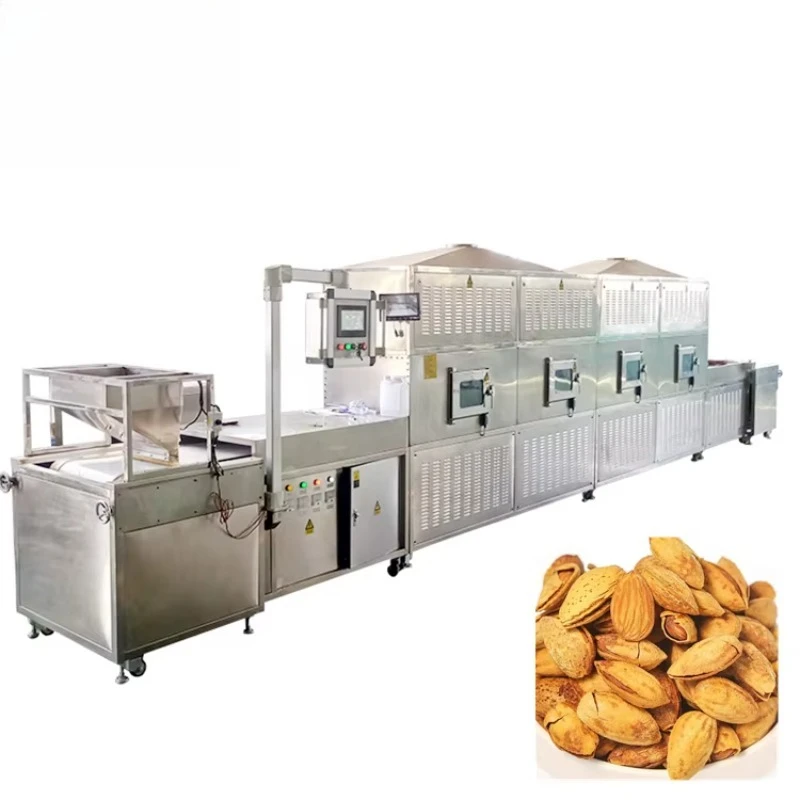 Industrial Microwave Cashew Nut Dryer Almond Nuts Sterilizer Pistachio Sterilizing Pine Nuts Sterilization Machine Customized