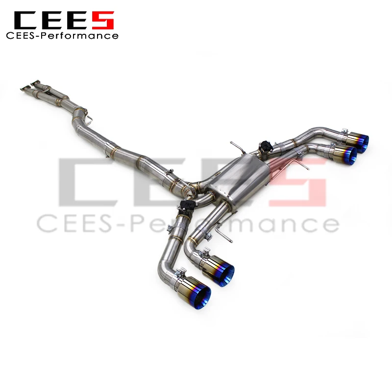 cees Valve Catback Exhaust Y Pipe for Nissan GTR/GT-R R35 3.8TT 2008-2023 Escape Stainless Steel Exhaust Pipe Muffler System