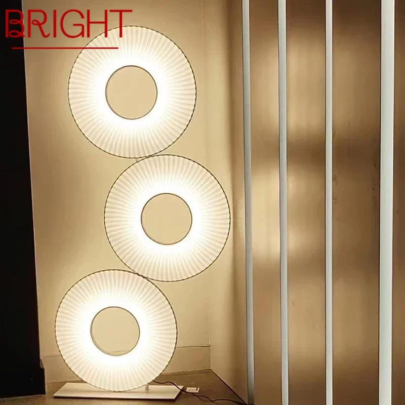 

BRIGHT Nordic rotundity Floor Lamps Designer Creativity Living Rooms Bedrooms Sample room Minimalist art Lighting Fixtures