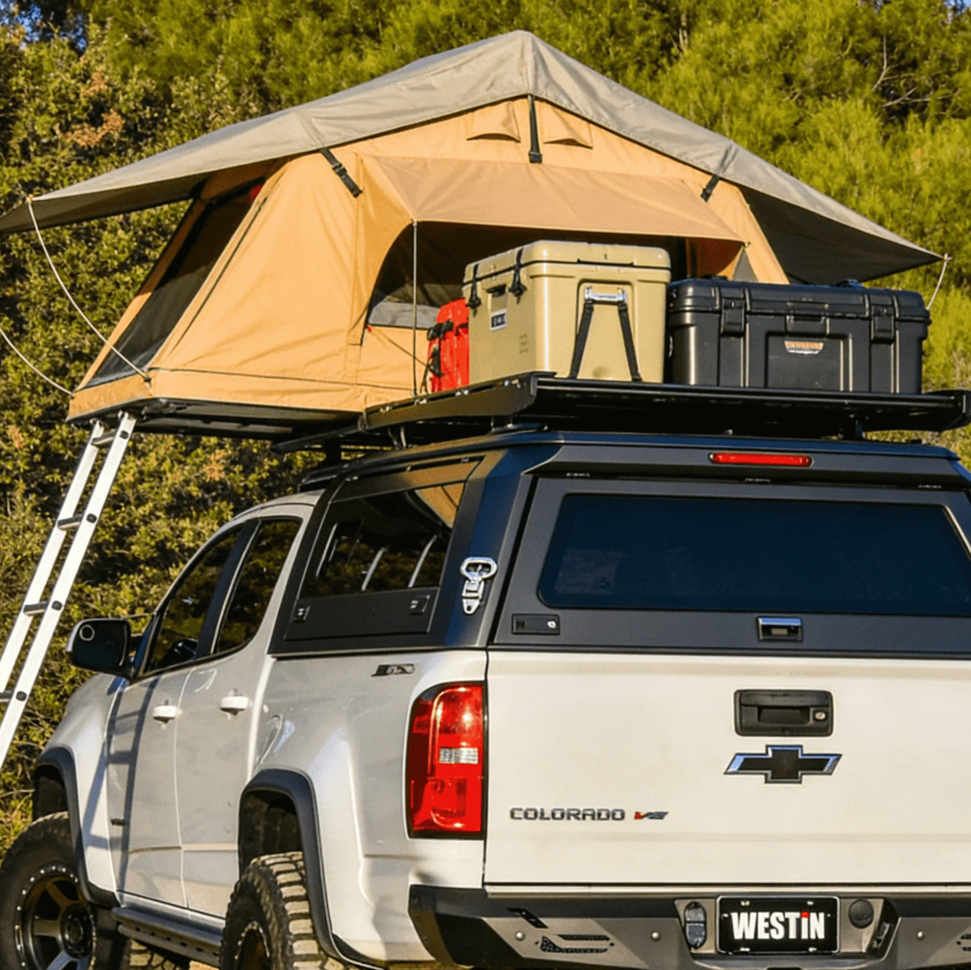 Fast Delivery Off Road Pickup Topper Weatherproof Easy Install Canopy Cover for Raptor & Revo & CHEVY COLORADO
