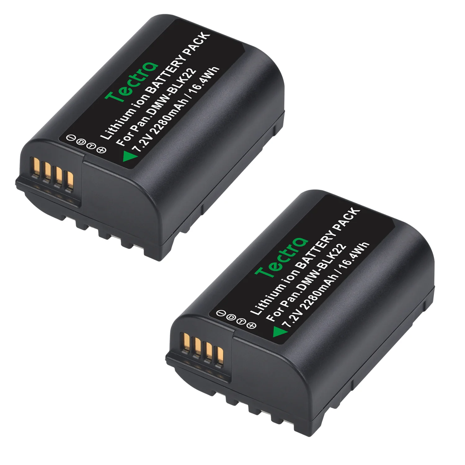 2280mAh بطارية ليثيوم أيون DMW-BLK22 لباناسونيك Lumix GH5 II GH6 S5II S5IIX S5M2 S5M2X GH5M2 DC-S5 DC-S5 الثاني DC-S5 IIX