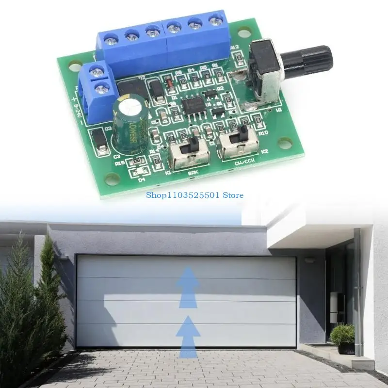 DC8-24V PWMSpeed Controllers Brushless DCMotor Governor Module With Drive 400D