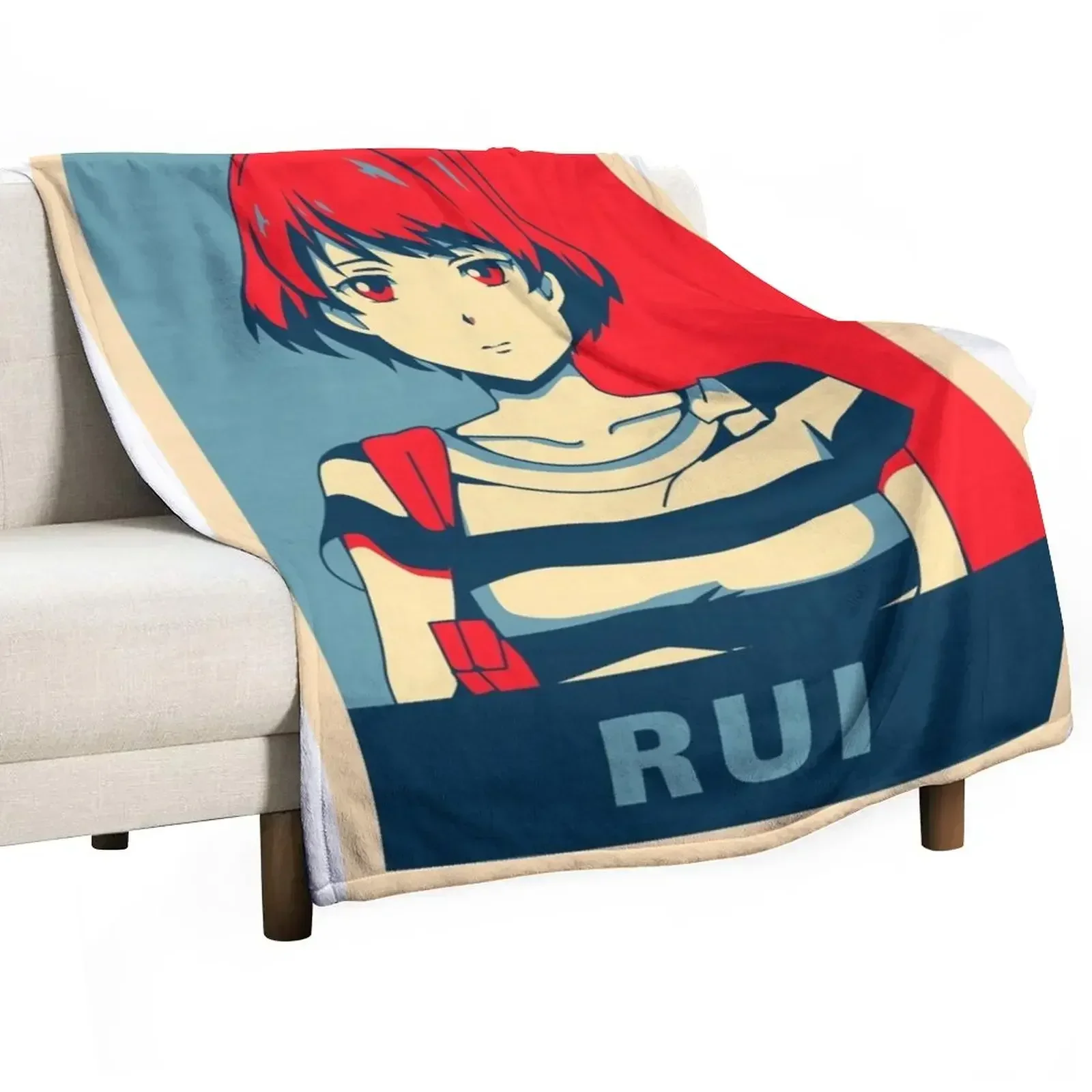 Domestic Girlfriend - Rui Anime Poster Throw Blanket for winter Thin Sofa Kid'S Luxury Throw heavy to sleep Blankets