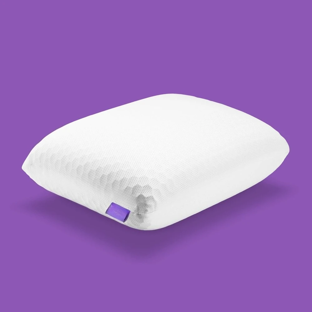 

Harmony Anywhere Pillow - Travel/On-The-Go, Hex Grid & Talalay Latex Core No Pressure Support, Stays Cool,Compact &Lightweight