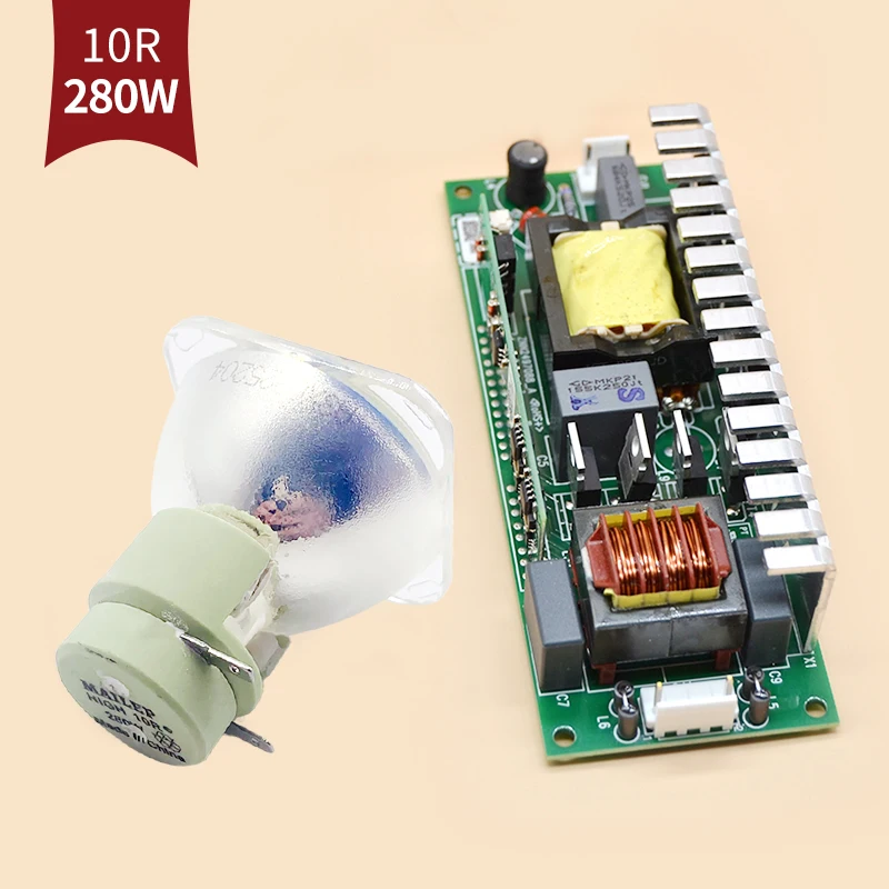 10R 280W Beam Lamp Bulb with 280w Ballast Power Supply for R10 MSD Platinum Stage Light