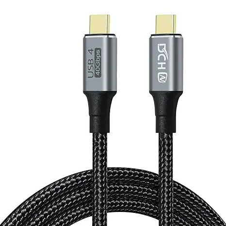 Wholesale USB C Type C Fast Charger and 4K@144Hz Video Transfer Cable 0.3m Fast Charging Data Cable