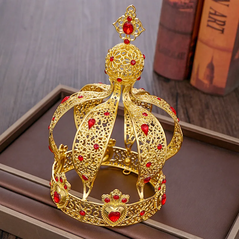 Trendy Style Crystal Tiaras And Crowns Queen For Women Pageant Party Bridal Wedding Hair Accessories Jewelry Diadem Tiara Gift