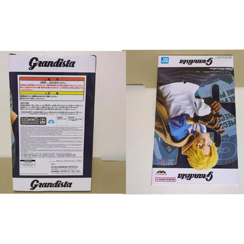 

Genuine In Stock Original Bandai Banpresto One Piece Grandista Sabo PVC Anime Figure Model Collector Figurine Toys Gift Doll