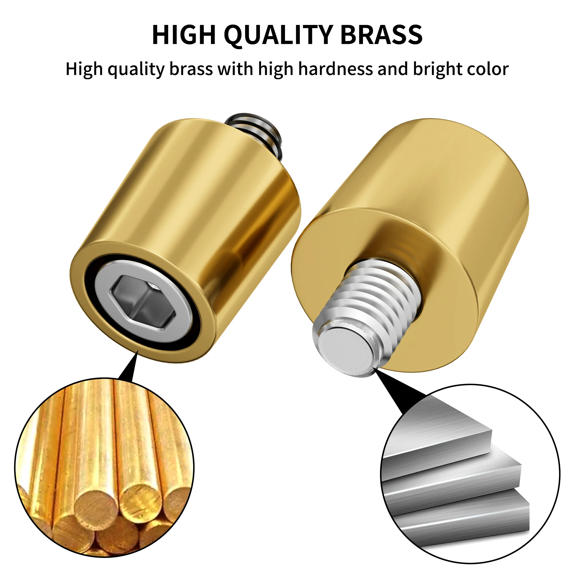 1 زوج M8 النحاس بطارية القطب محول M8 موصل طرفي البطارية النحاس الإيجابية أو السلبية مشابك كابلات البطارية للسيارة