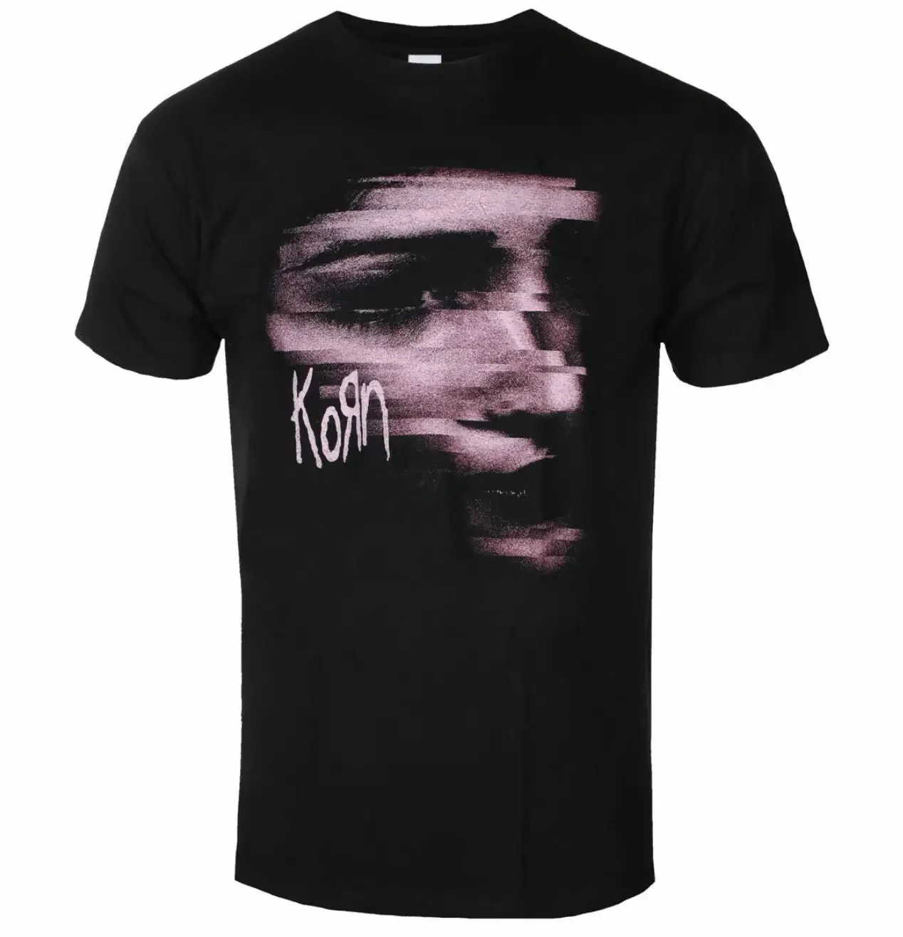 Korn Unisex T-Shirt, Men'S Tee, Ladie'S TShirt, Chopped Face Black T Shirt, Gift For Fans