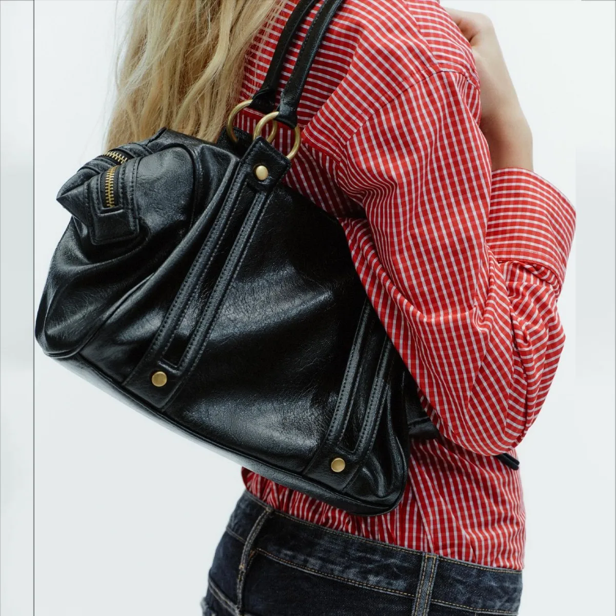 

Fashion Soft Mini Boston Bags for Women Designer Handbags Quilted Shoulder Crossbody Bag High Quality PU Leather Purses Female