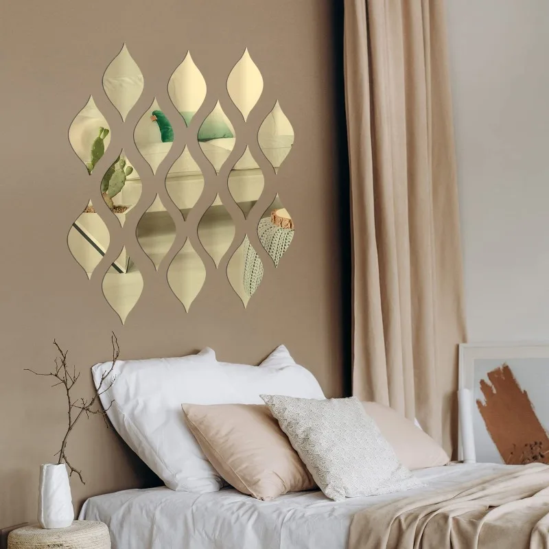 Acrylic Mirror That Will Not Break Wall-attached High Definition Self-adhesive Soft Mirror Non-punching Decorative Mirror
