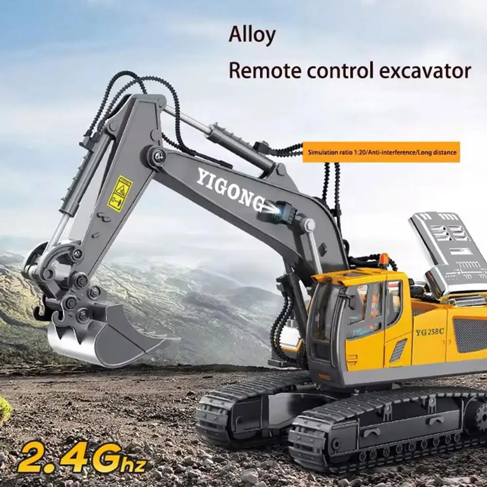 Kinderen Simulatie Speelgoed Auto Techniek Auto Graafmachine Speelgoed Vrachtwagen Onderwijs Kid's Vermogen Vroege Bulldozer Hands-on Cultiva E3Q3