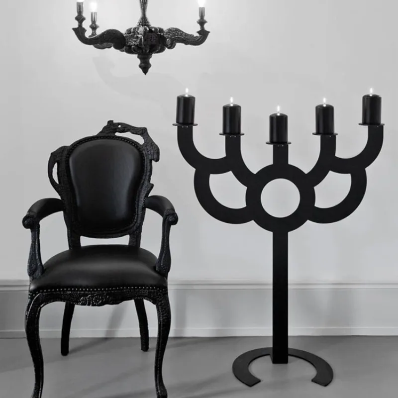 Creative Minimalist Candlestick, Easter Halloween Candlestick Model Room Villa Bold Candlestick