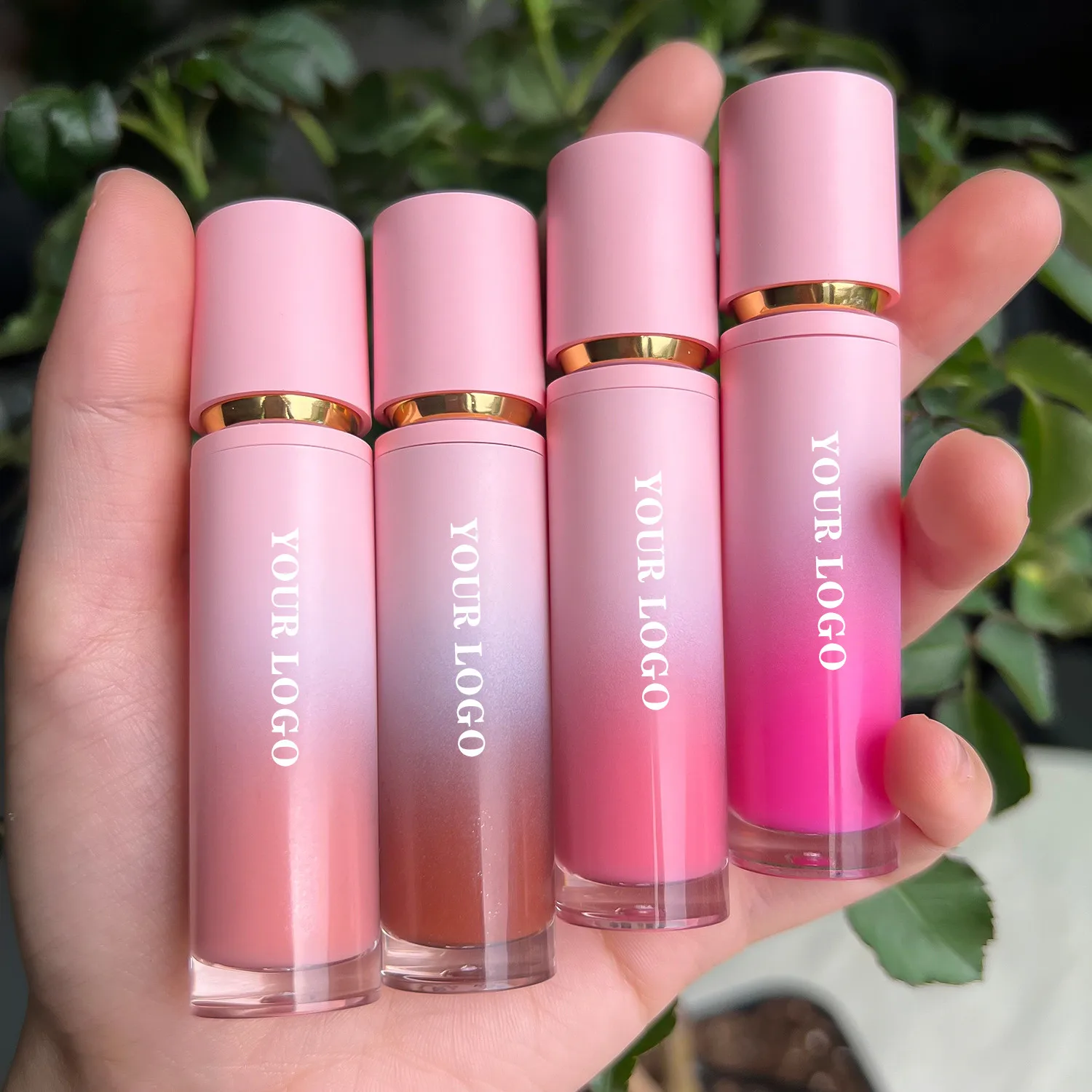 Liquid Lipstick Private Label Shiny Plumping Lip Gloss Base Vendor Lipgloss Makeup Manufacturer Custom Lipsticks Wholesale Bulk