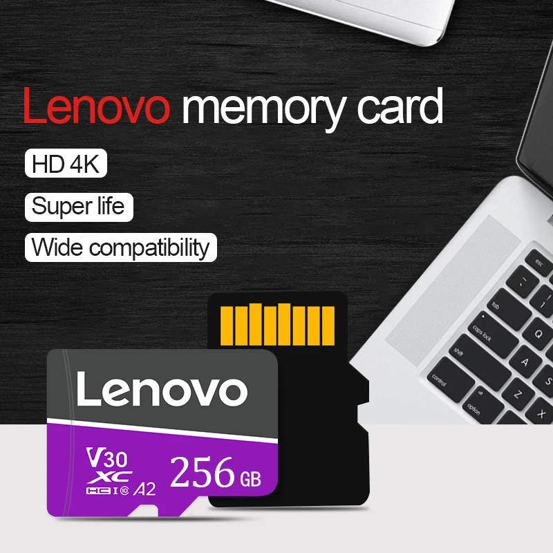 Lenovo Memory Card 2TB 1TB 512GB Flash MemoryCard Class 10 High Speed Micro Mini Sd 256GB TF Card For Nintendo Switch Games