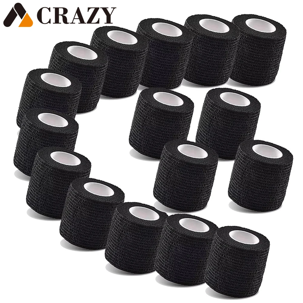 Disposable Tattoo Grip Cover Tape Wrap Elastic Tattoo Bandage Rolls for Tattoo Machine Grip Tube Accessories