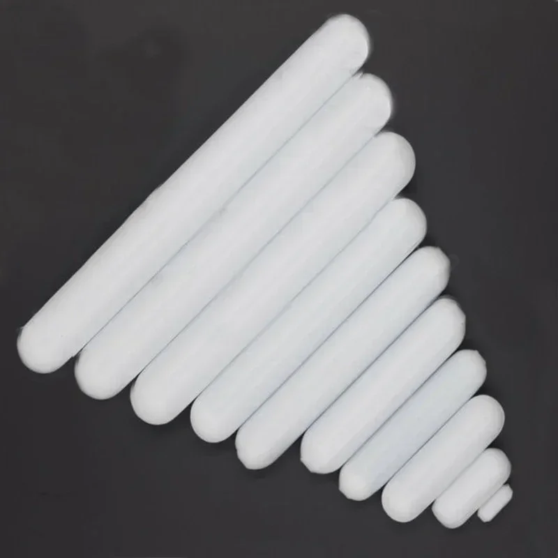 Nhiều Kích Thước Phòng Thí Nghiệm Từ Mô Hình-C PTFE Máy Khuấy Từ Máy Trộn Khuấy Thanh Gấu Lên Đến 250 Màu Trắng Mà Không xoay Vòng