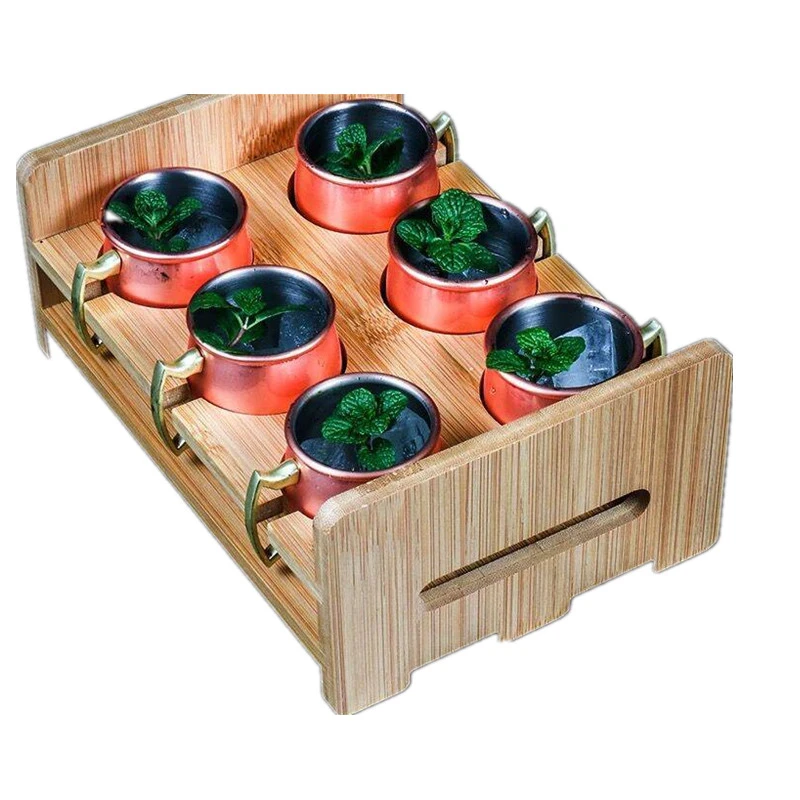 4 قطعة 60 مللي 2-أونصة موسكو البغل أكواب نحاسية كوب معدني كوب بيرة ستانلس ستيل كوب قهوة النبيذ