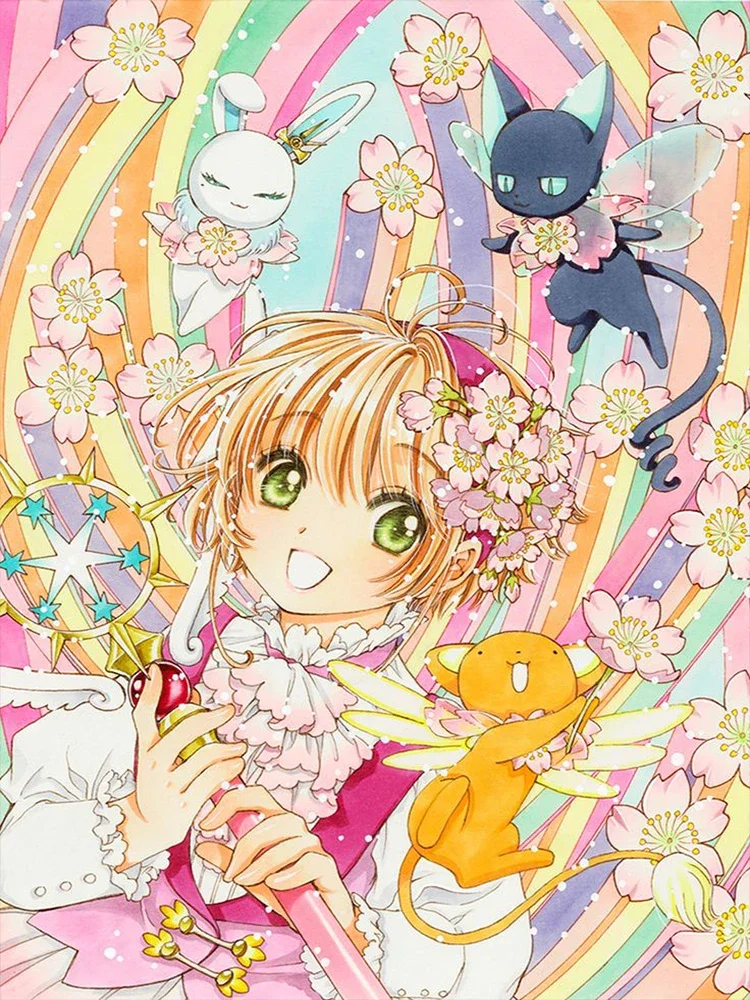 

Аниме персонажи вишни цифровая живопись DIY холст наборы уникальные подарки художник украшения дома