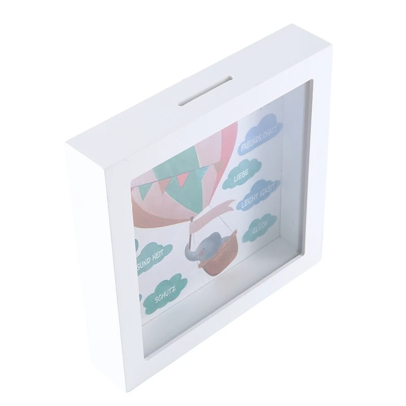 

Подарочная 3d-рамка для денег, деревянная копилка для денег, деревянная копилка для денег, Декоративная копилка для детей на день рождения