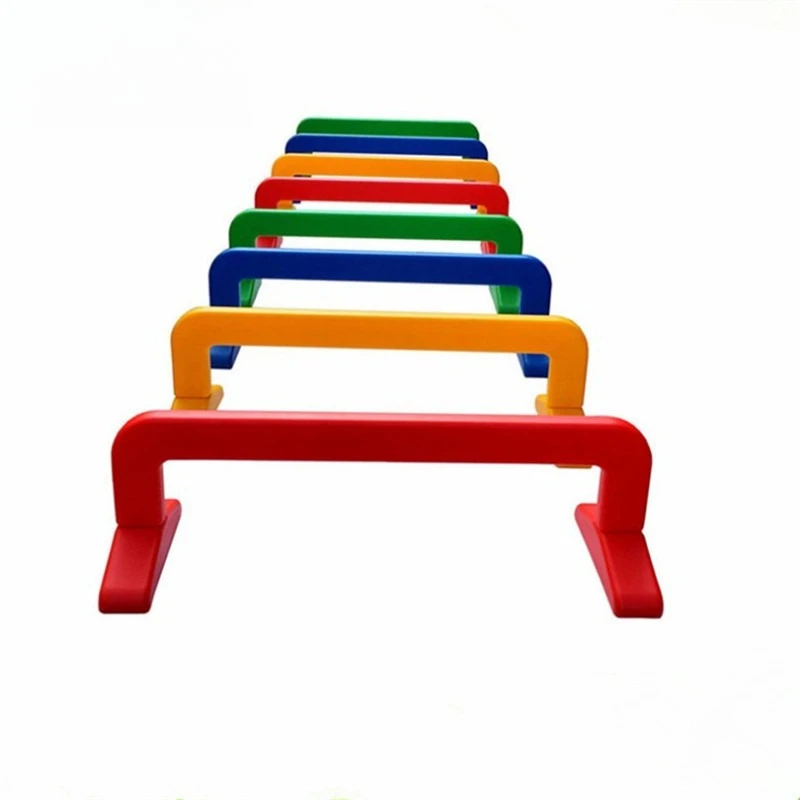 

Children's hurdles toys Plastic training equipment Thickened 8-piece set, sports activities